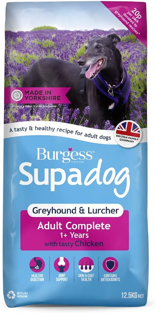 Burgess Greyhound and lurcher 12.5kg