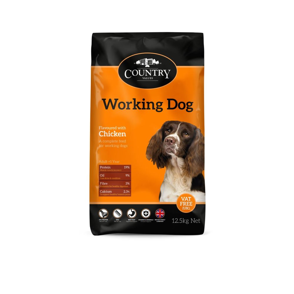 Country Value Working Dog -Chicken 12.5kg