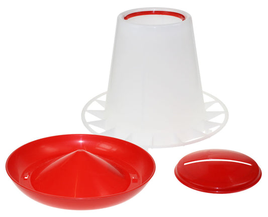 Robust Plastic Feeder With Lid 3kg